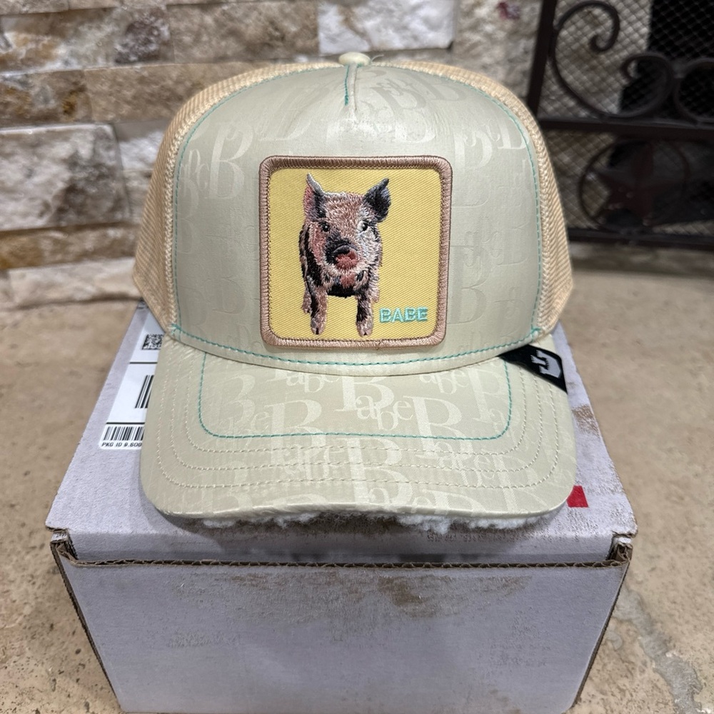 Goorin LIMITED Friday Drop "That'll Do" Pig BABE Charlotte's Web Trucker Hat